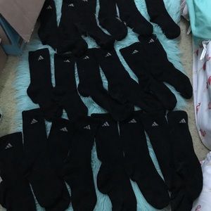 Set of black Adidas socks !